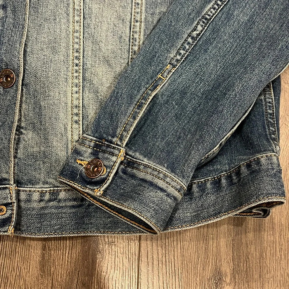 [XL]Lucky Brand WMN Classic Blue Denim Jacket - Picture 4 of 9